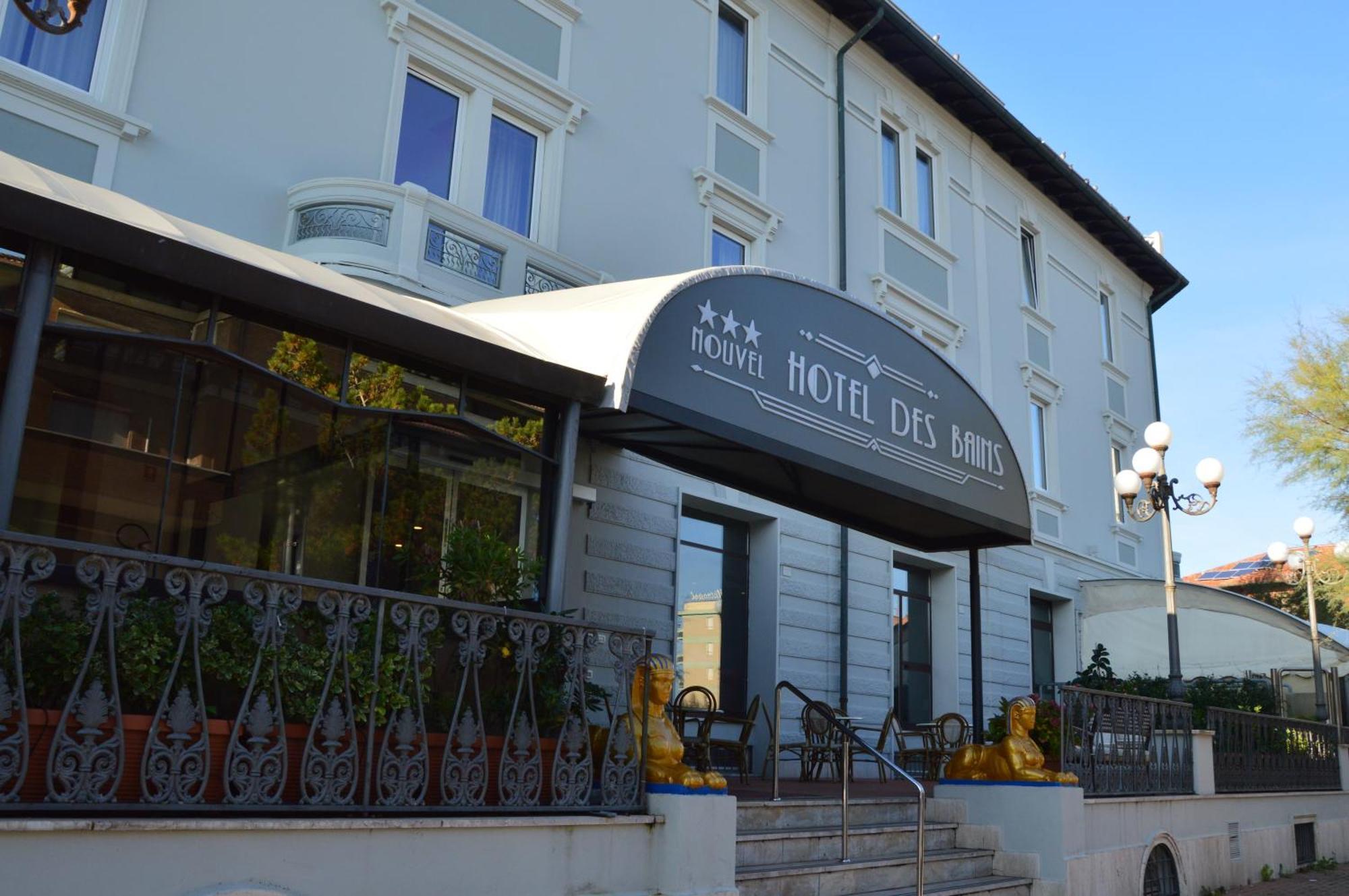 Nouvel Hotel Des Bains Пезаро Екстер'єр фото